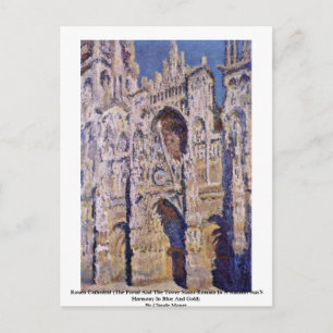 Rouen Cathedral By Claude Monet Postcard