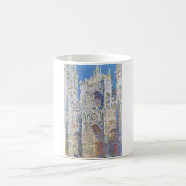 Rouen Cathedral (Sunlight), Monet Coffee Mug (Center)