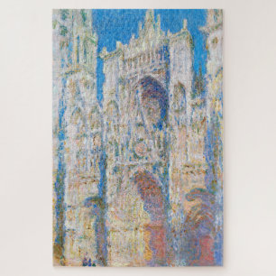 Rouen Cathedral (Sunlight), Monet Jigsaw Puzzle