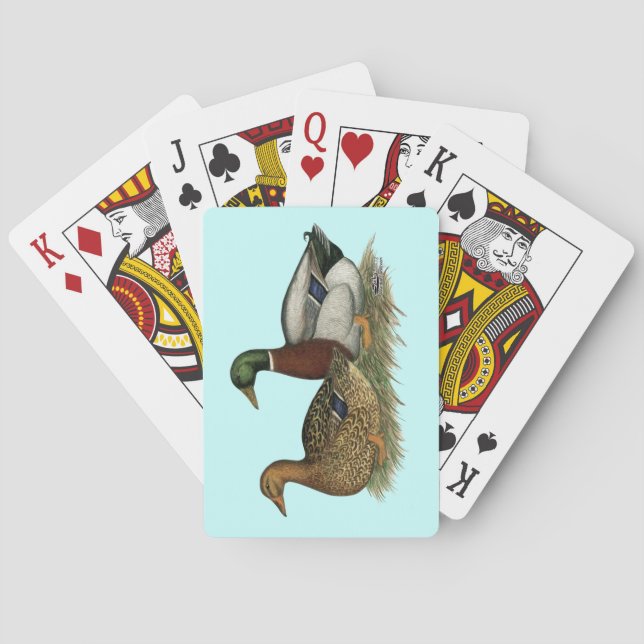 Rouen Ducks Poker Cards (Back)