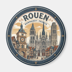 Rouen France Magnet