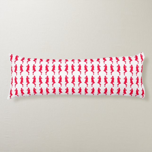 Rouge Bold Mod GoGo Girls Body Pillow (Front)