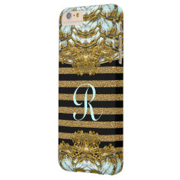 Rouge de Robin Elegant French  Monogram Barely There iPhone 6 Plus Case