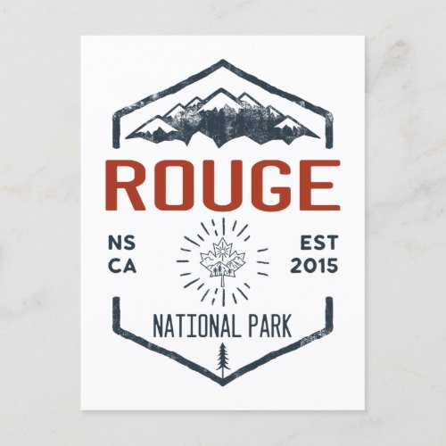 Rouge National Park Canada Vintage Postcard