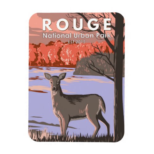 Rouge National Urban Park Canada Travel Vintage Magnet