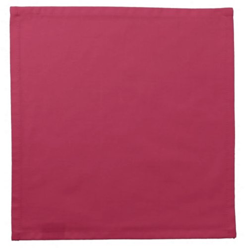 Rouge solid color cloth napkin