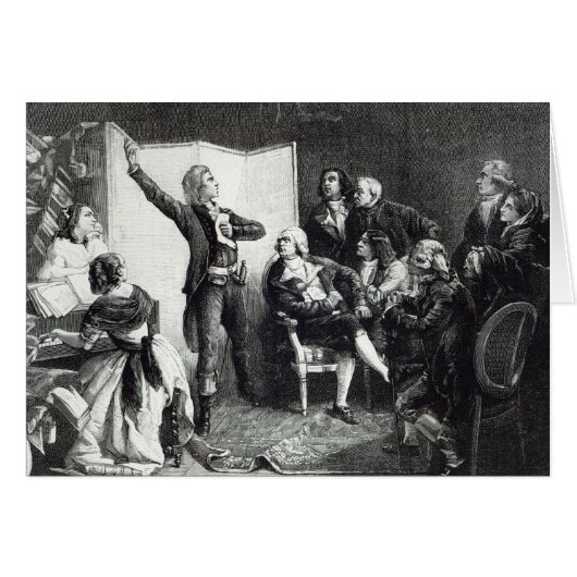 Rouget de L'Isle Cards (Front Horizontal)
