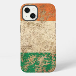 Rough Aged Vintage Irish Flag iPhone 13 Case