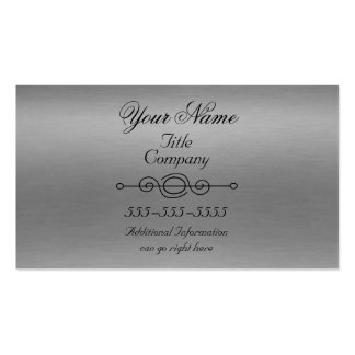 Aluminum Business Cards & Templates | Zazzle