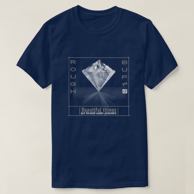 Rough And Buff Men's Diamond T-shirt (Design Front)