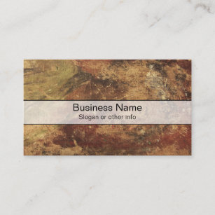 Rough and Weathered Grunge Texture Business Card