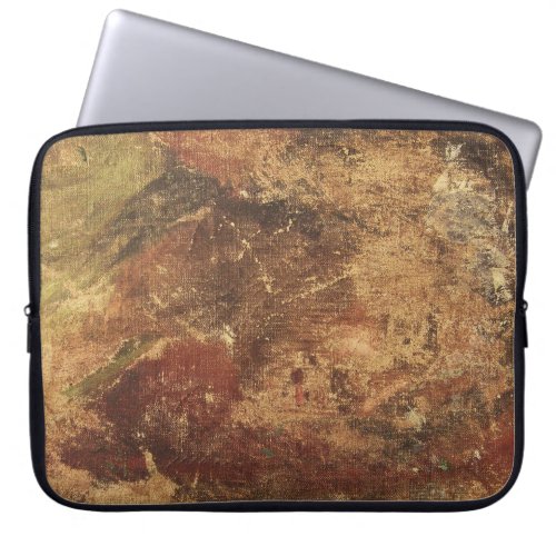 Rough and Weathered Grunge Texture Laptop Sleeve