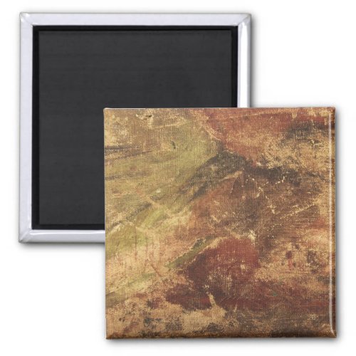 Rough and Weathered Grunge Texture Magnet