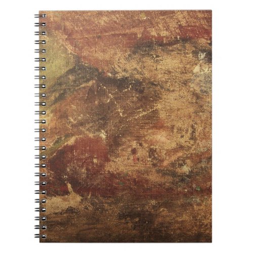 Rough and Weathered Grunge Texture Notebook