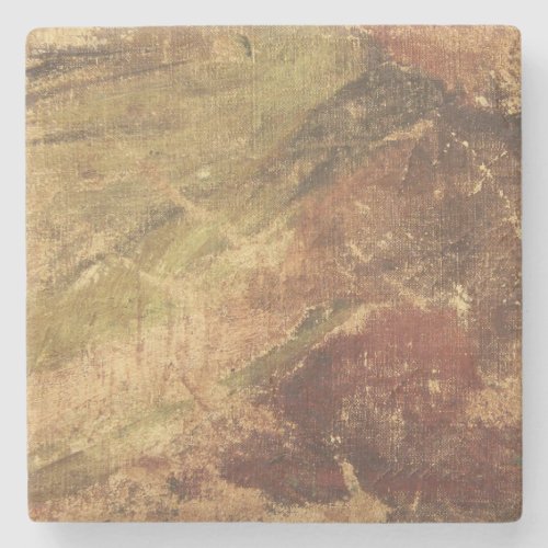 Rough and Weathered Grunge Texture Stone Coaster