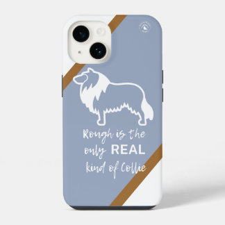 Rough Collie Blue Merle Apple iPhone 14 Case