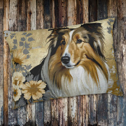 Rough Collie Dog Bed