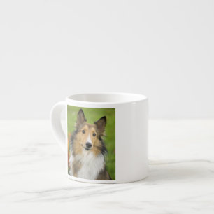 Rough Collie, dog Espresso Cup