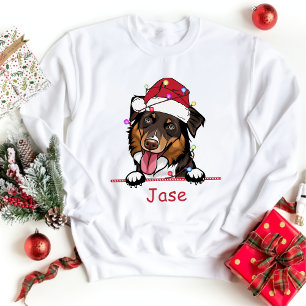 Rough Collie Dog Personalized Hand Drawing T-Shirt