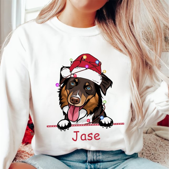 Rough Collie Dog Personalized Pet Lover Sweatshirt (Creator Uploaded)