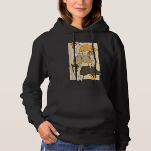 Rough Collie Dogs  Hoodie