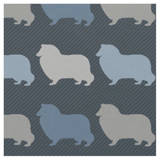 Rough Collie Fabric
