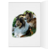 Rough Collie Gift of Art Cards (Inside (Left))