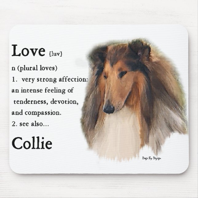 Rough Collie Gifts Mouse Pad (Front)