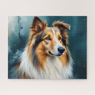 Rough Collie Portraits Jigsaw Puzzle