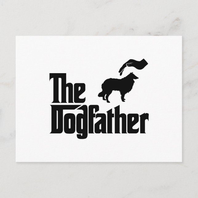 Rough Collie Postcard (Front)