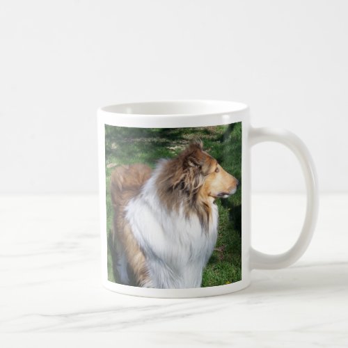 ROUGH COLLIE _SABLE COFFEE MUG