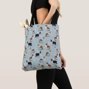 Rough Collie Tote Bag