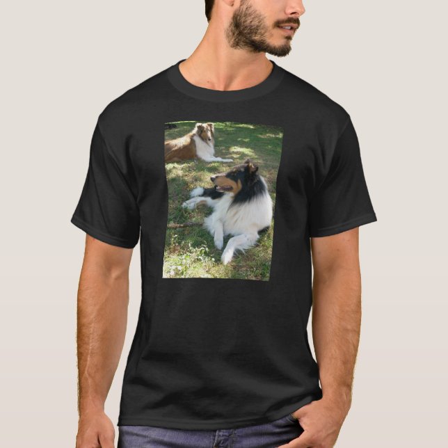 Rough Collies T Shirt (Front)