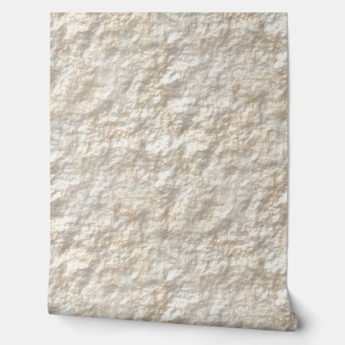 Rough Cream Plaster Wallpaper