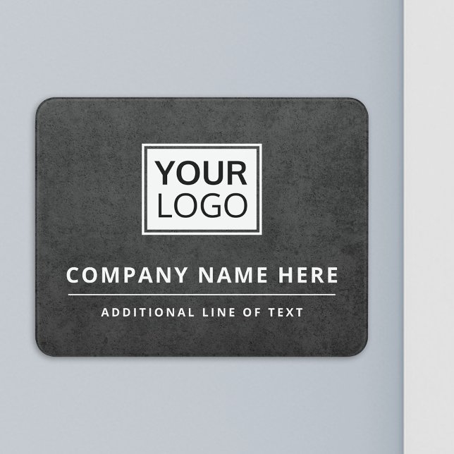 Rough dark concrete cement industrial business door sign (Creator Uploaded)
