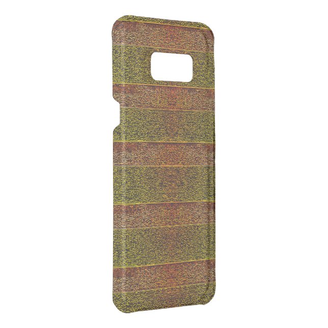Rough embossed and shaded stripes uncommon samsung galaxy case (Back/Right)