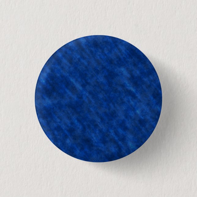 Rough Grungy Velvet Texture: Majestic Royal Blue Button (Front)