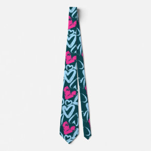 Rough Love.DGreen BG Neck Tie