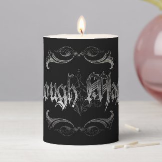 Rough Magic Pillar Candle