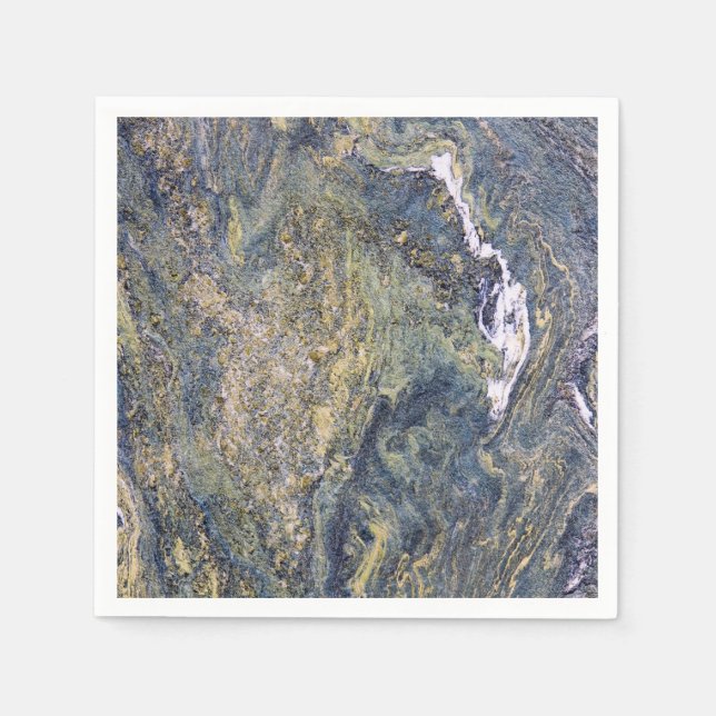 Rough Marble Wall Paper Napkins (Front)