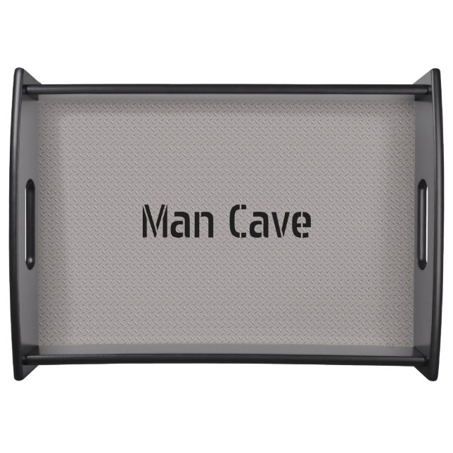 Rough Metal Serving Tray (Front)