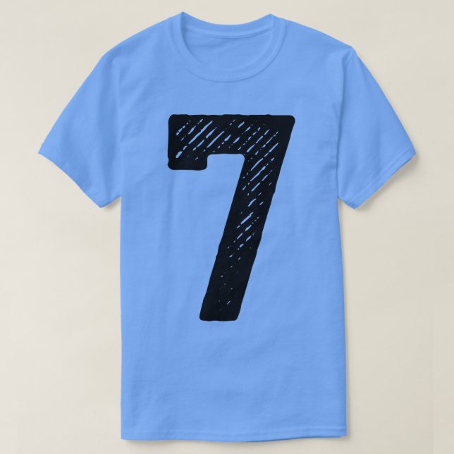 Rough Number 6 T-Shirt (Design Front)