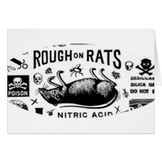 Rough On Rats Cards (Front Horizontal)