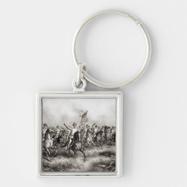 Rough Riders: Colonel Theodore Roosevelt Keychain (Front)