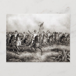 Rough Riders: Colonel Theodore Roosevelt Postcard