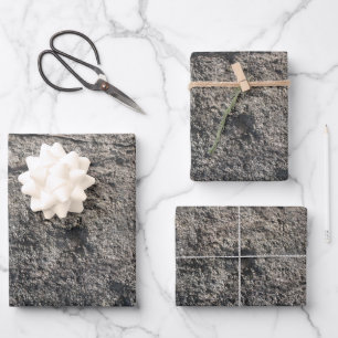 Rough Rock Surface  Wrapping Paper Sheets