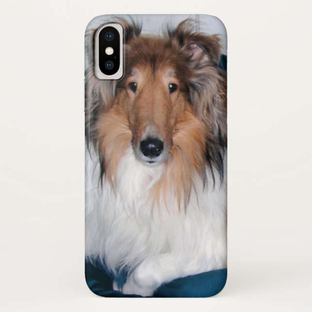 Rough Sable Collie Case-Mate iPhone Case (Back)