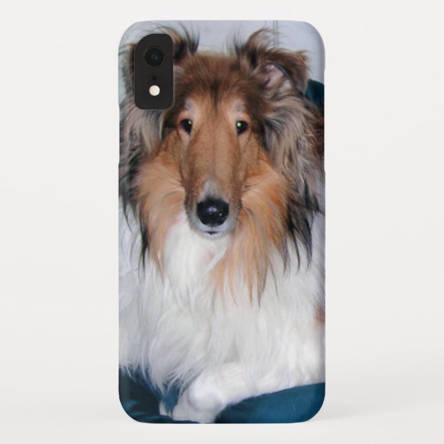 Rough Sable Collie Case-Mate iPhone Case (Back)
