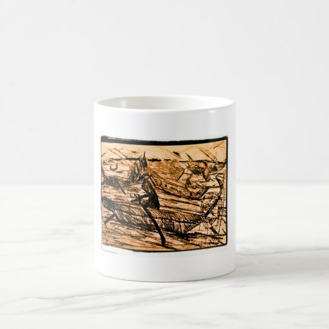 Rough Sailing Coffee Mug (Center)