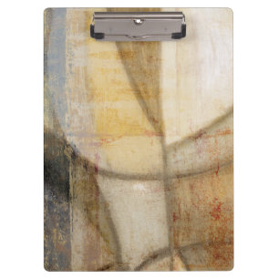 Rough Textured Earth Tone Painting Clipboard